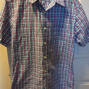 Men’s button down shirt.